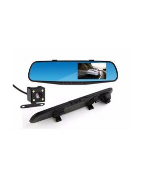 Dual-Mirror Front and Rear 1080p Dash Camera