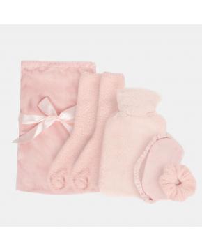 5PCS Winter Warmer Cosy Hot Water Bottle Gift Set