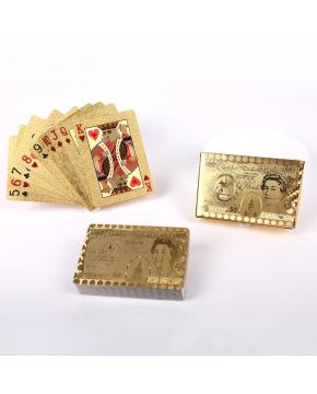 24k Gold Plated Playing Cards