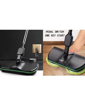 SuperMaid 2-in-1 Rechargeable Cordless Floor Cleaner & Polisher