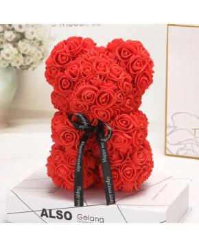 Artificial Flowers 25cm Bear Shape Gift