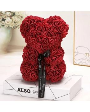 Artificial Flowers 25cm Bear Shape Gift