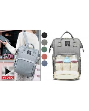 Baby Changing Backpack With Built-in USB...