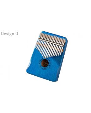 17 Keys Bull Kalimba Thumb Piano Mahogany