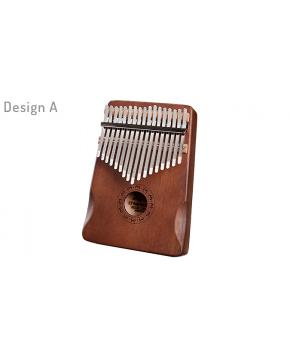 17 Keys Bull Kalimba Thumb Piano Mahogany