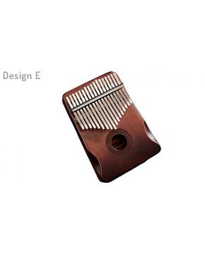 17 Keys Bull Kalimba Thumb Piano Mahogany