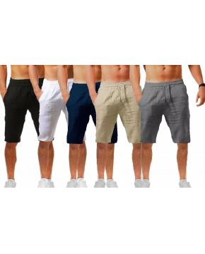 Men's Casual Linen Shorts