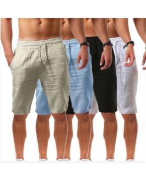 Men's Casual Linen Shorts