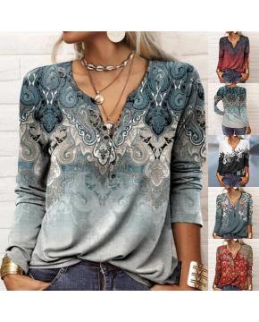 Women's Ethnic Printed Top