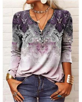 Women's Ethnic Printed Top