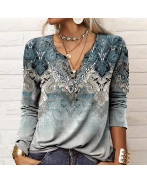 Women's Ethnic Printed Top