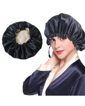 Adjustable Satin Bonnet Night Sleep Cap