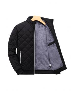 Insulated Mens Jacket - Cozy & Lightweight - Perfect for Outdoor Activities in Fall & Winter