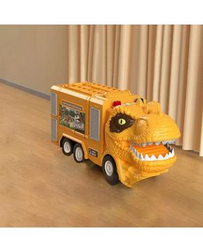 New Dinosaur Transforming Engineering Truck Track Toy Set