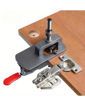 35mm Hinge Boring Jig Kit - Concealed Hinge Drilling Guide Jig