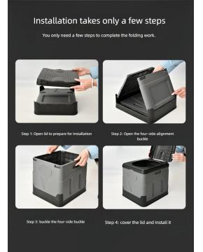 Self-driving Travel Portable Outdoor Folding Toilet